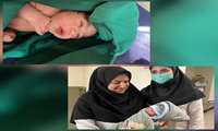 جات جان مادر و نوزاد در مرکز خدمات جامع سلامت حضرت علی (ع) کرج