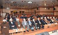 آیین تکریم و معارفه مسئول دفتر نمایندگی مقام معظم رهبری در دانشگاه علوم پزشکی البرز برگزار شد