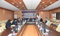 نشست تبیینی سیاست های جوانی جمعیت در دانشگاه علوم پزشکی البرز با اداره کل بازرسی استان