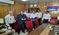 ارزیابی آمادگی و بازدید رئیس دانشگاه از مرکز مدیریت حوادث و فوریت های پزشکی البرز