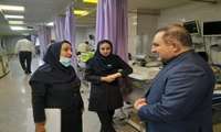 بازدید رئیس دانشگاه علوم پزشکی البرز از مجتمع آموزشی و درمانی امام علی (ع)