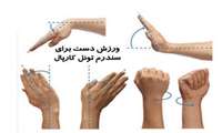 چند حرکت ورزشی مفید برای مشکلات شایع دست و مچ ( سندرم تونل کارپال)