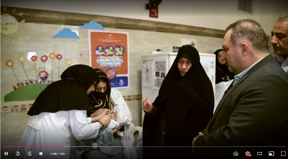 گزارش تصویری/آغاز واکسیناسیون روتا ویروس در البرز